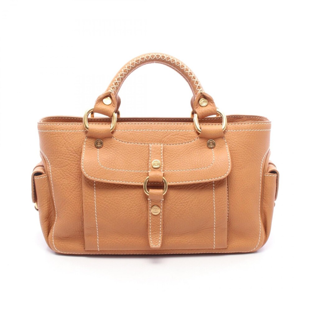 Celine Boogie Handbag Leather Brown #361716C60B